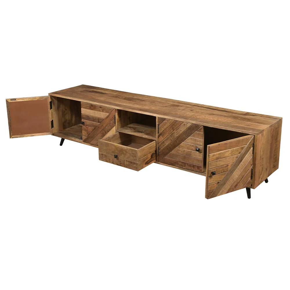 Mangohouten TV Meubel Fiona 165 cm - Image 5