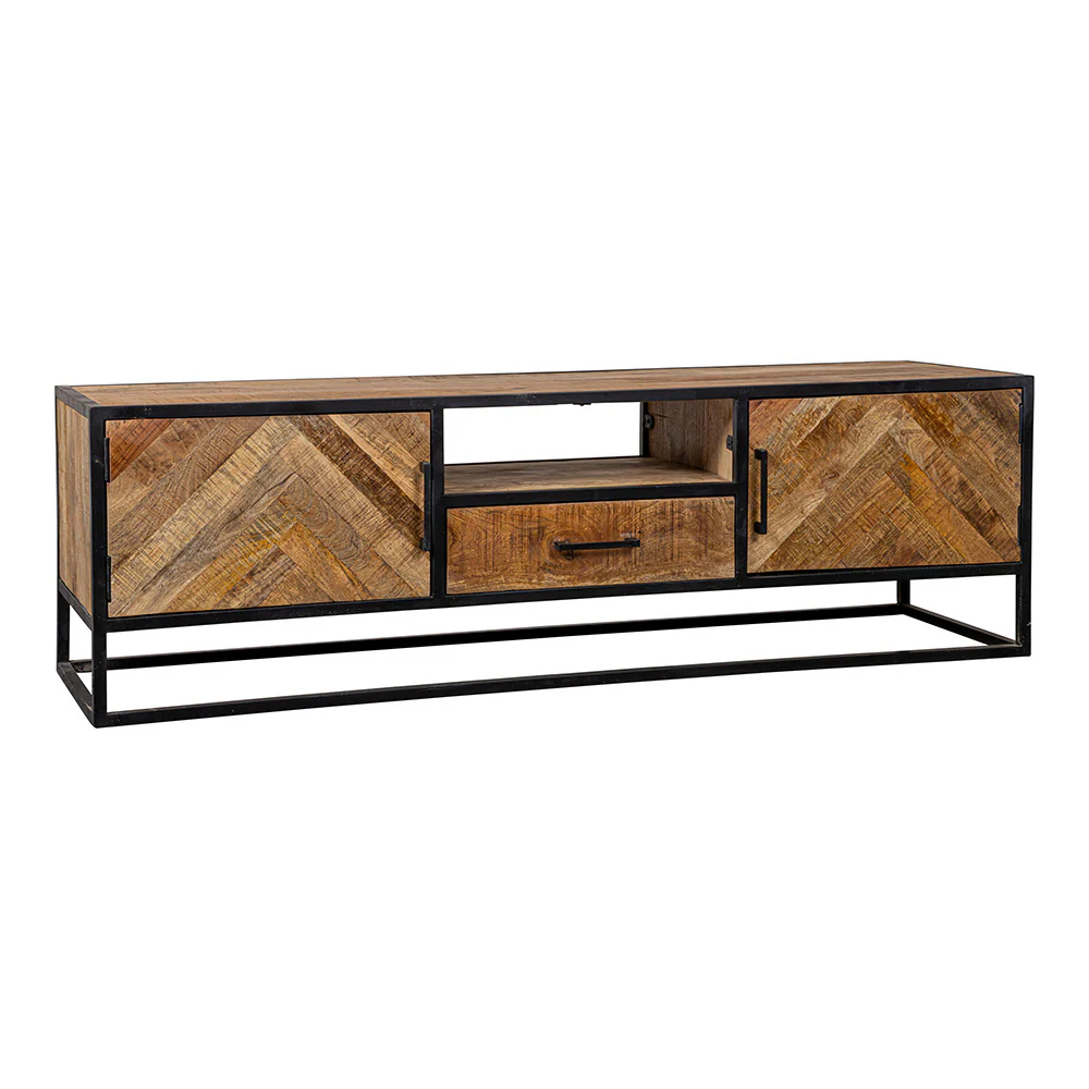 Mangohouten TV Meubel Gwenn 165 cm - Image 3