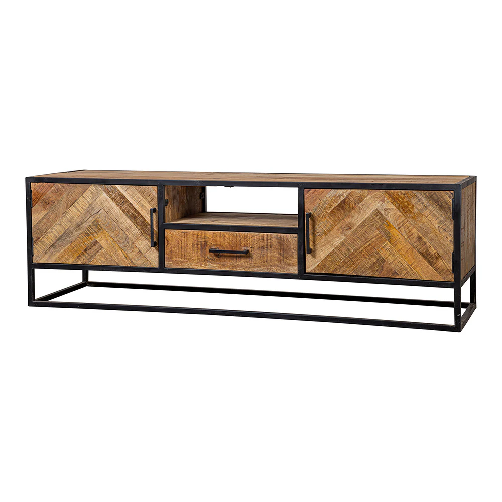 Mangohouten TV Meubel Gwenn 165 cm - Image 4