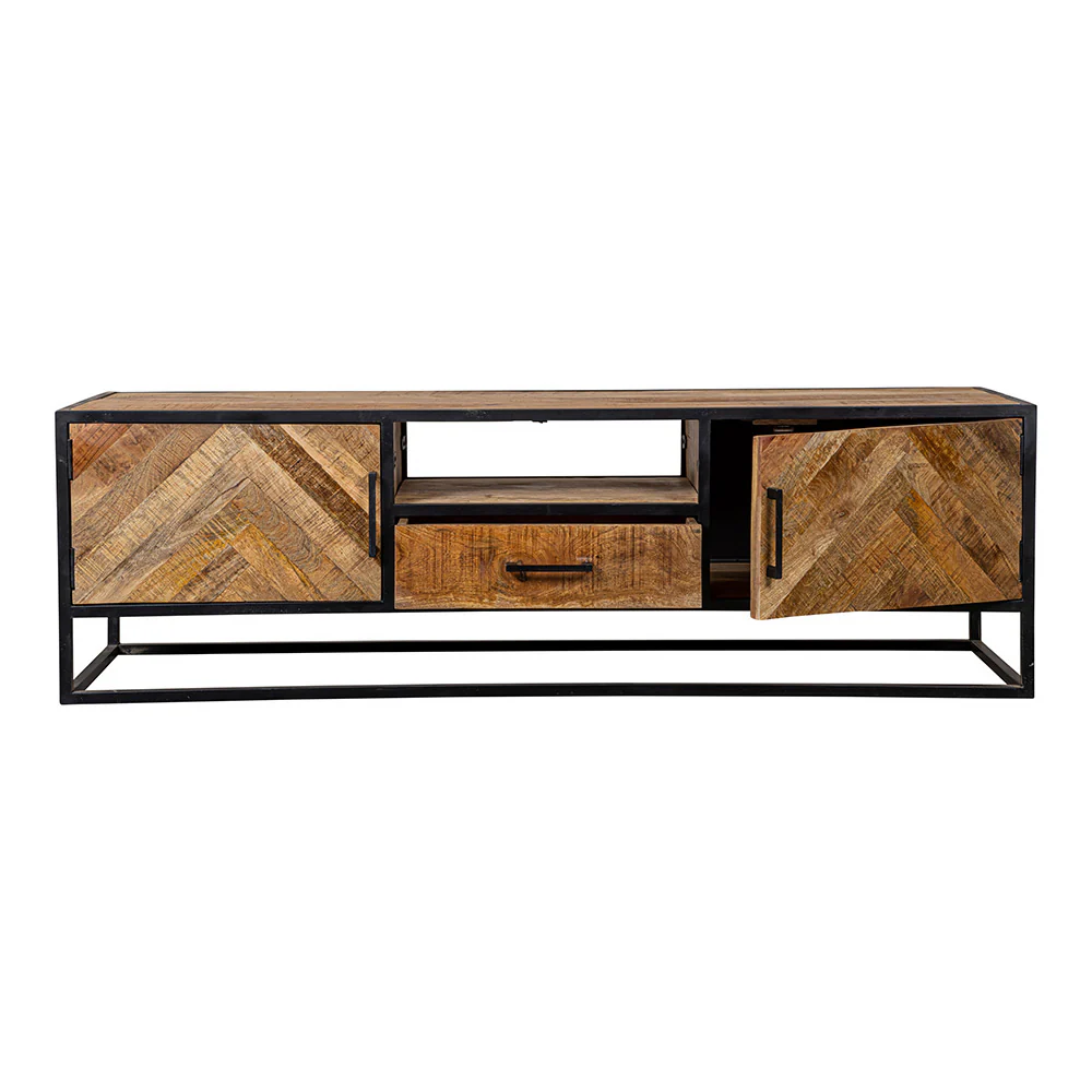 Mangohouten TV Meubel Gwenn 165 cm - Image 5