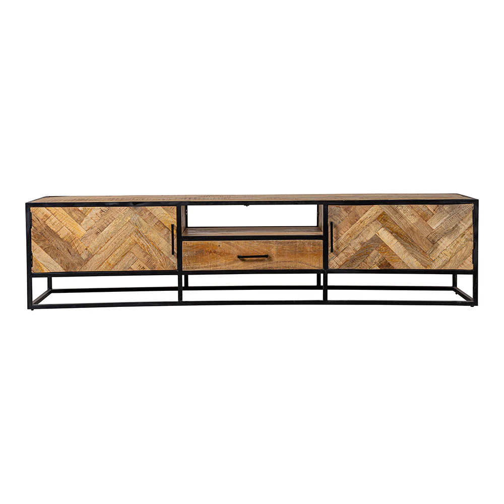 Mangohouten TV Meubel Gwenn 210 cm - Image 2