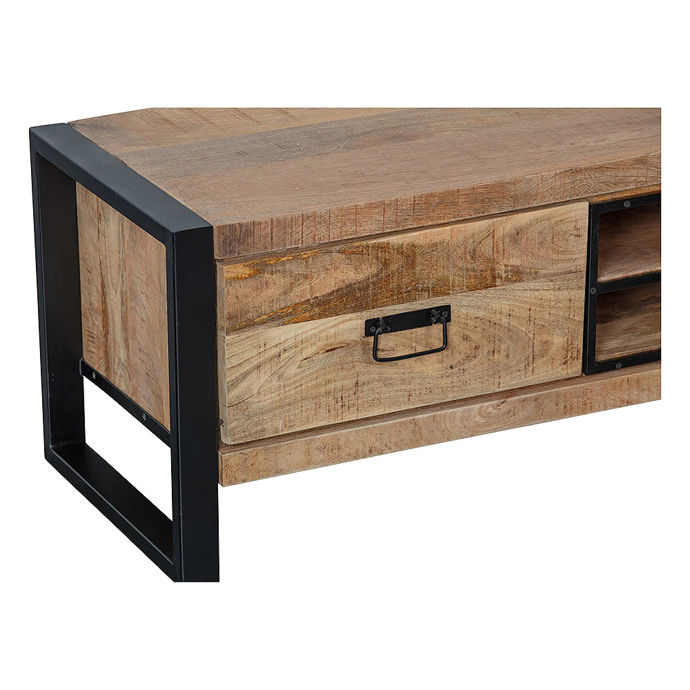 Mangohouten TV Meubel Kelvin 160 cm - Image 4