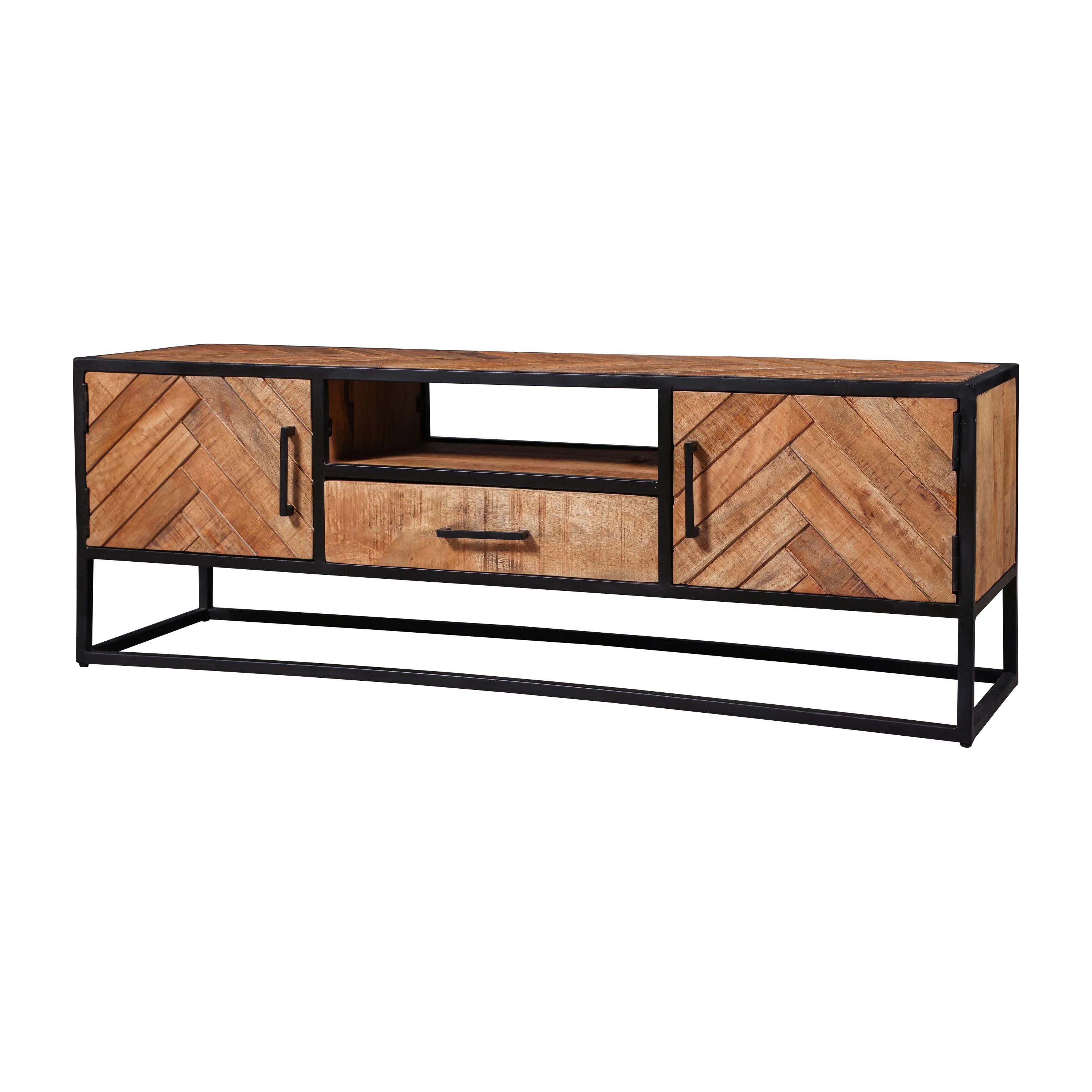 Mangohouten TV Meubel Kjeld 145 cm - Image 5