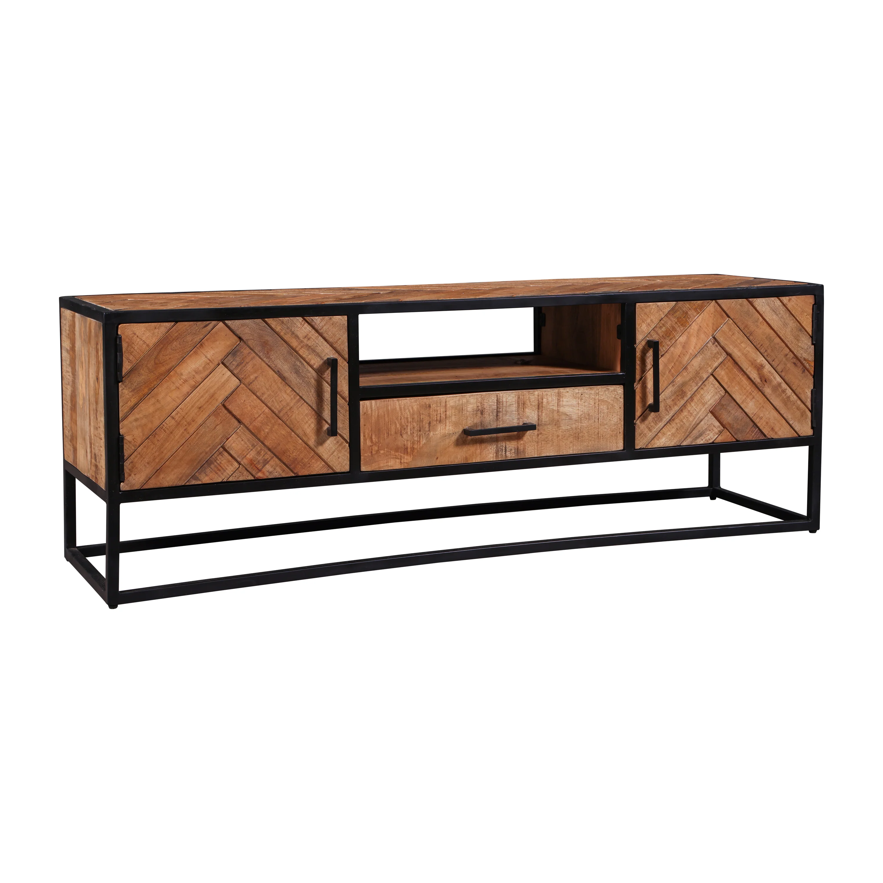 Mangohouten TV Meubel Kjeld 145 cm - Image 6