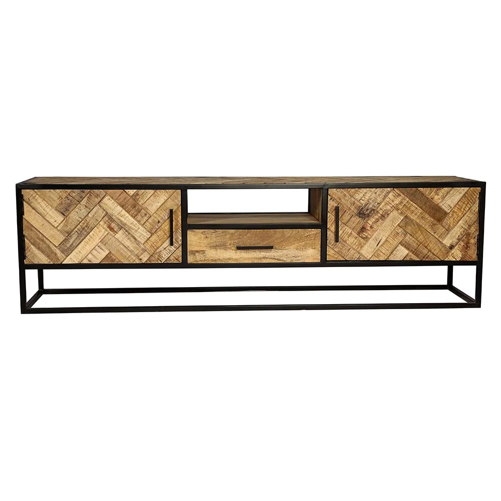 Mangohouten TV Meubel Kjeld 180 cm - Image 2