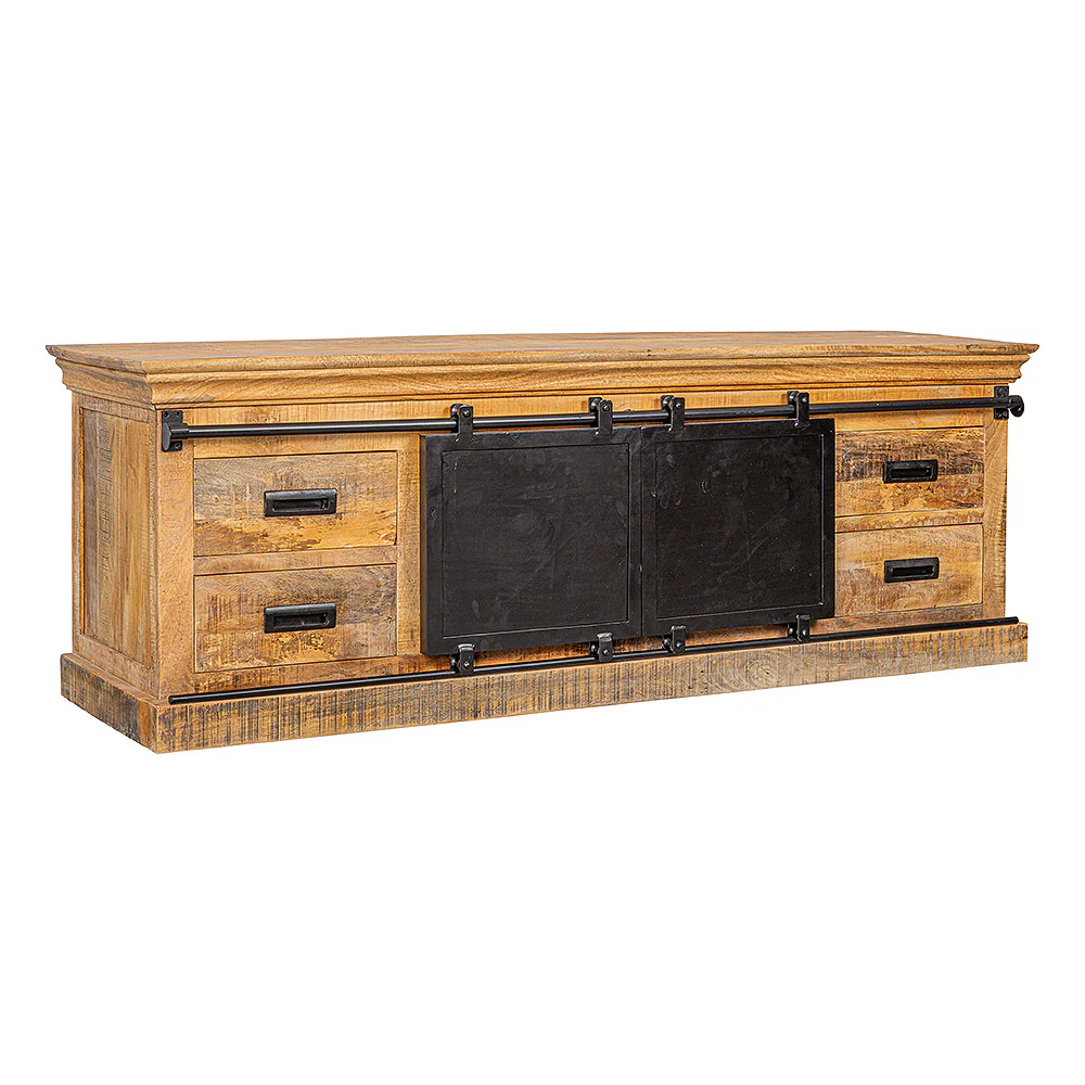 Mangohouten TV Meubel Milan 180 cm - Image 4