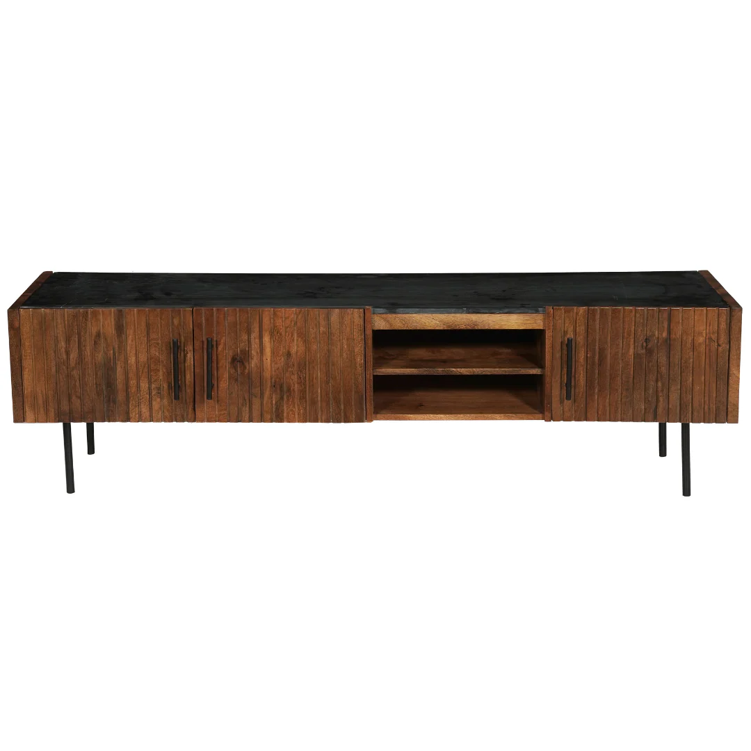 Mangohouten TV meubel Rosa 170 cm - Image 2