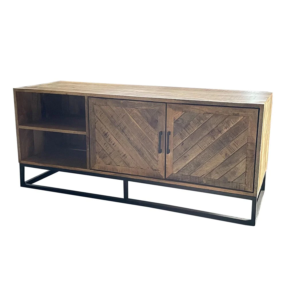 Mangohouten TV Meubel Sabia 140 cm - Image 2
