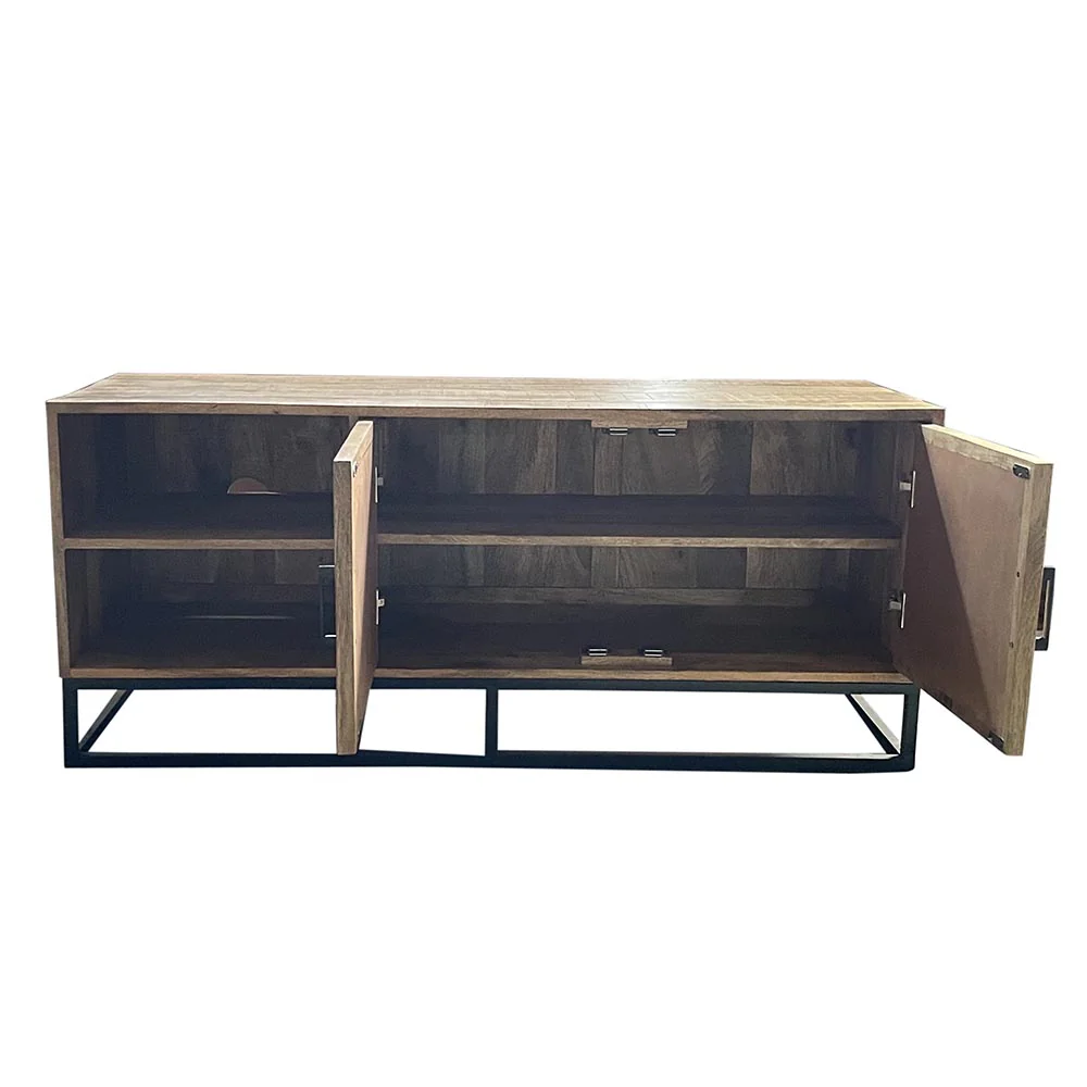 Mangohouten TV Meubel Sabia 140 cm - Image 3