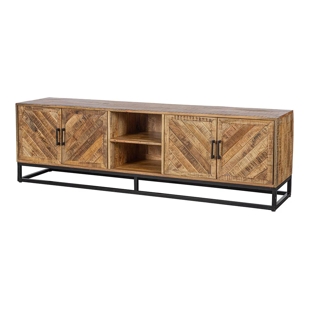 Mangohouten TV Meubel Sabia 200 cm - Image 3