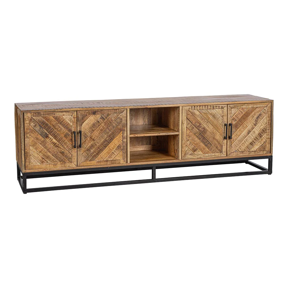 Mangohouten TV Meubel Sabia 200 cm - Image 4
