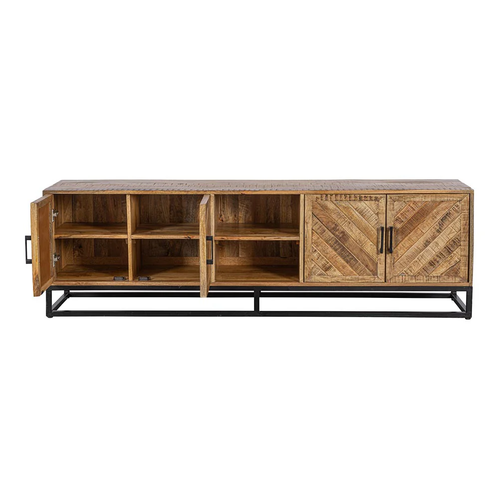 Mangohouten TV Meubel Sabia 200 cm - Image 5
