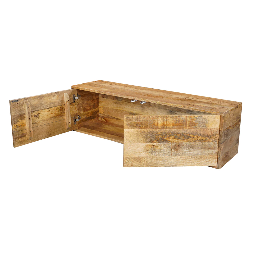 Mangohouten TV Meubel Zwevend Vigo 120 cm - Image 3
