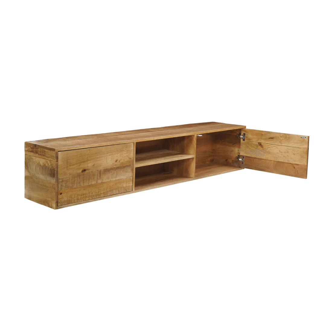 Mangohouten TV Meubel Zwevend Vigo 180 cm - Image 3