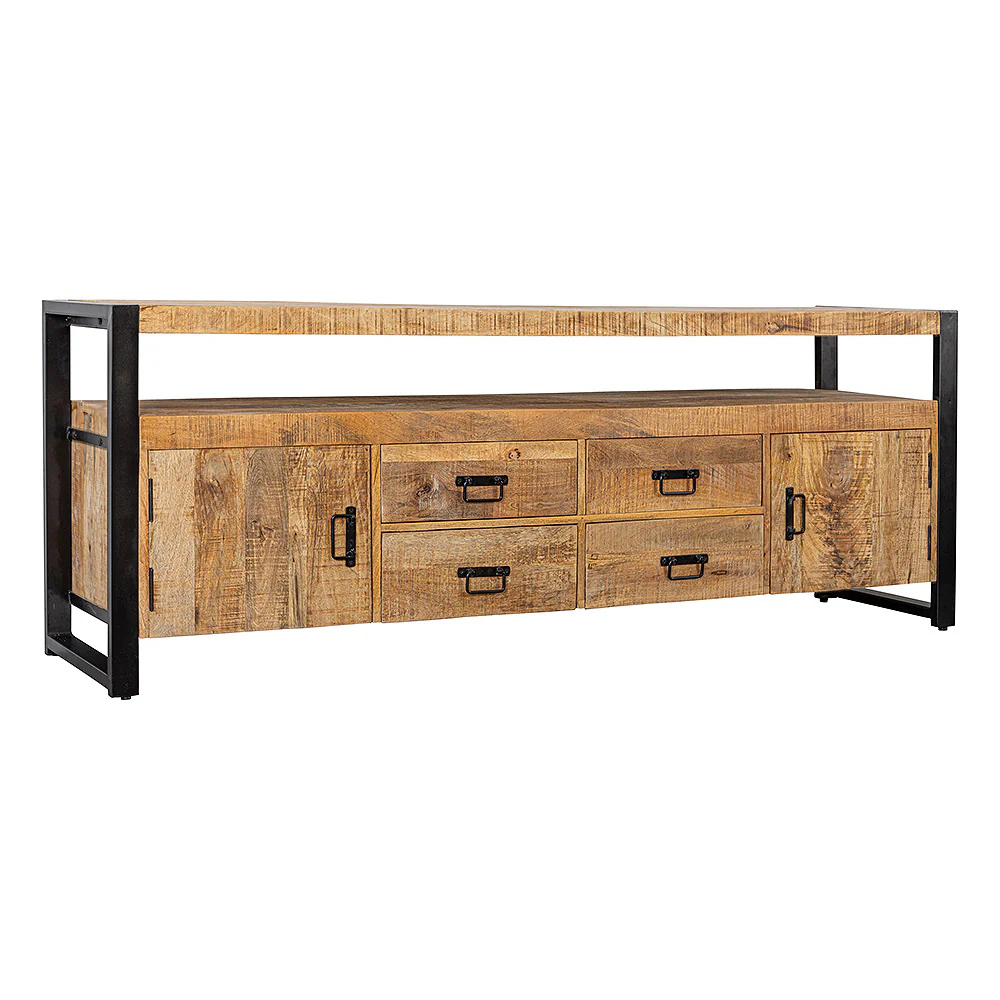 Mangohouten TV Meubel Britt 190 cm - Image 3