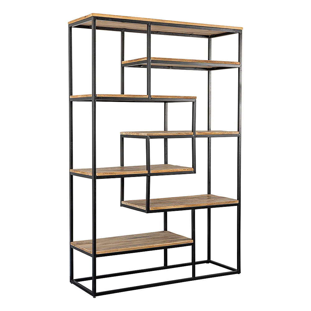 Mangohouten Vakkenkast Bowi 120 cm - Image 3