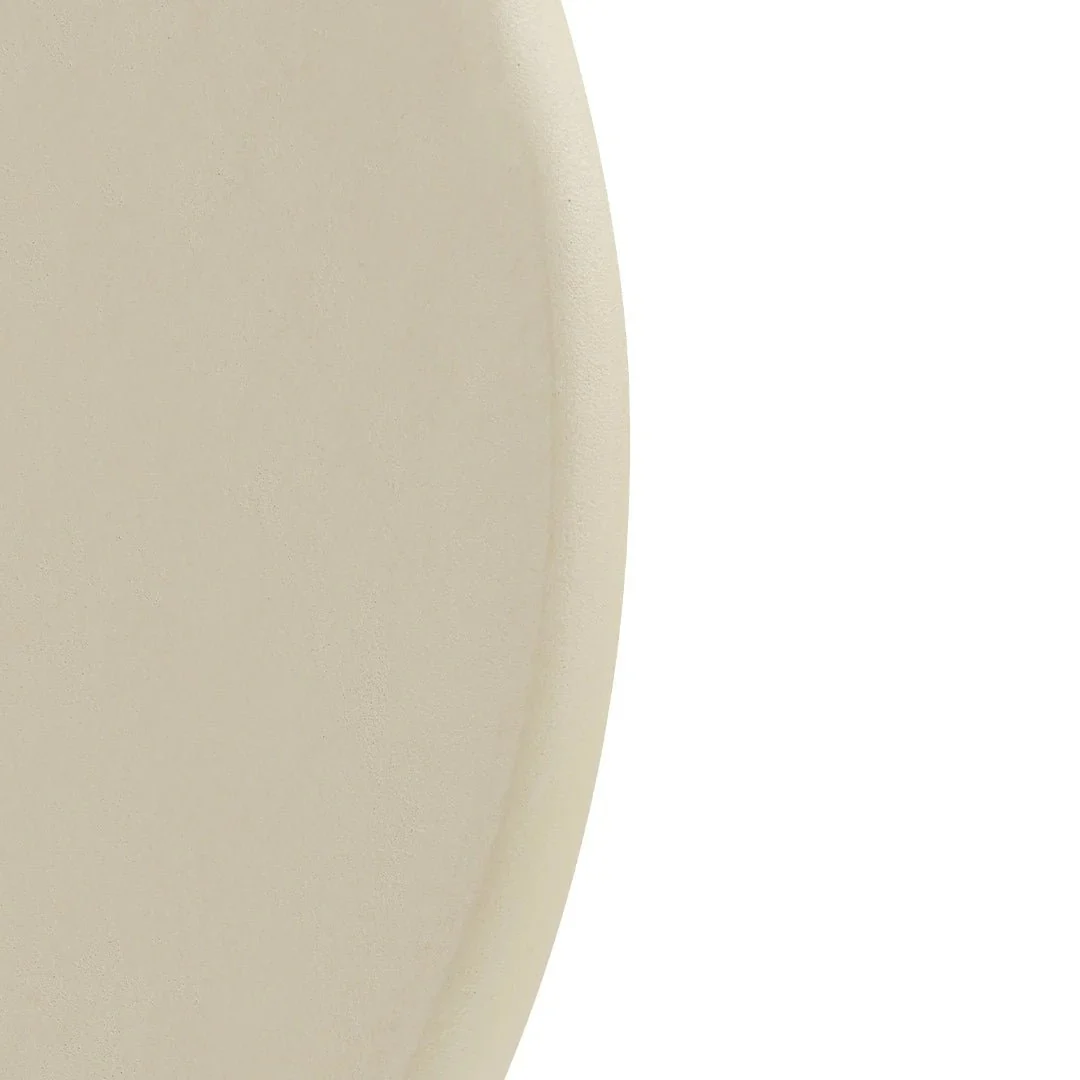 Salontafel Rond Maya Microcement 60 cm Beige - Image 5